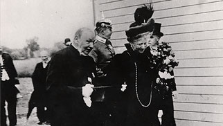 Friedrich von Bodelschwingh mit Kaiserin Auguste Viktoria
