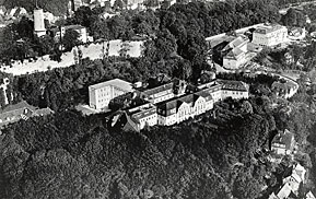 Das „Krankenhaustal“ vor dem Zweiten Weltkrieg, v.l.n.r.: Gilead, Samaria, Sonnenschein
