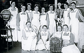 Schwesternkurs, 1950er Jahre
