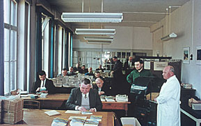Dankort Mitarbeiter in den 1960er Jahren