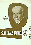 Katalog der Veröffentlichungen aus dem Bethel-Verlag, 1950er Jahre
