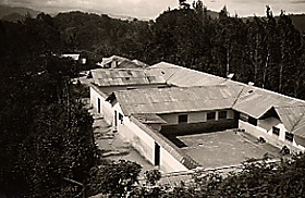 Die „Kolonialirrenanstalt“ Lutindi, um 1930.